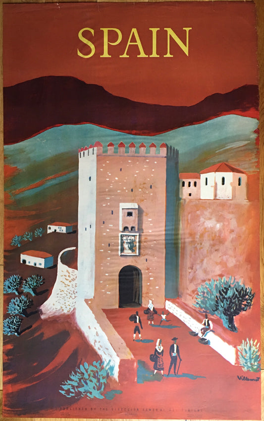 Villemot- Tourism poster