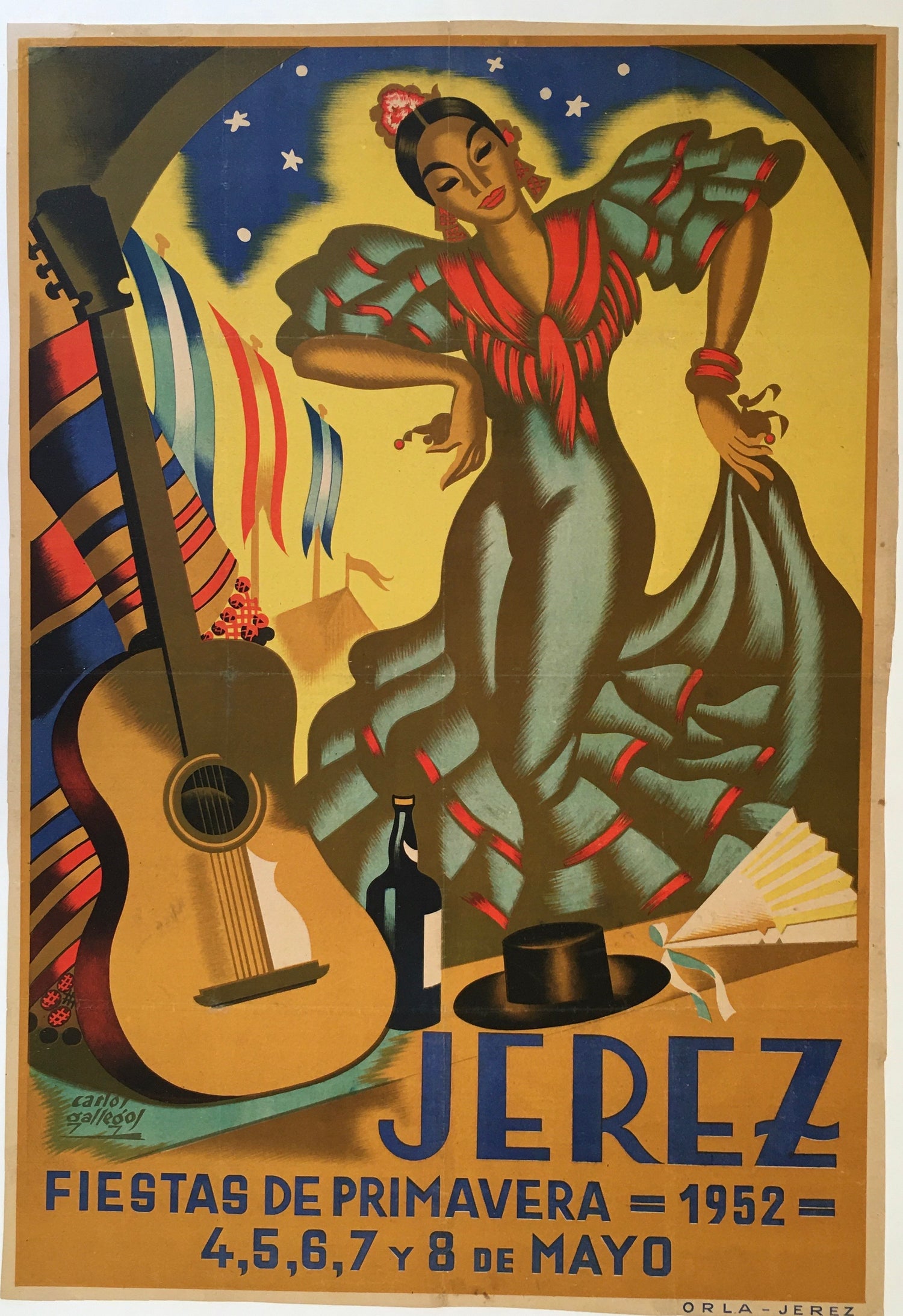 Cordoba, Malaga, Jerez-stunning original feria posters